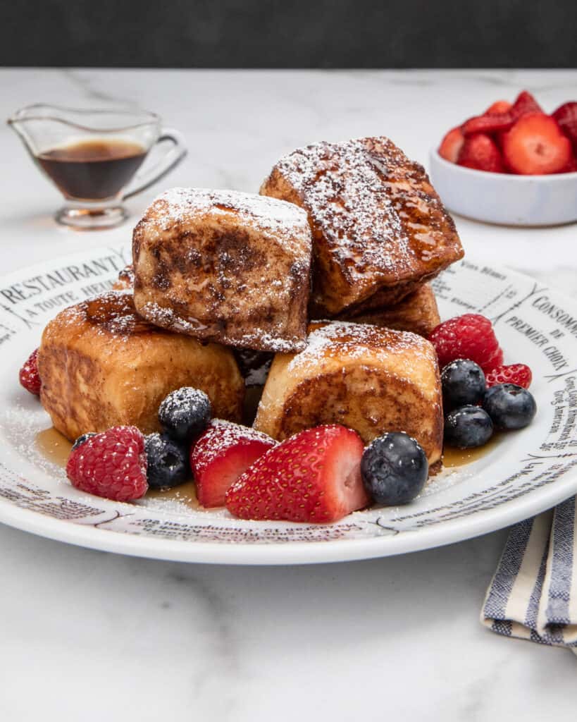 Hawaiian roll French toast