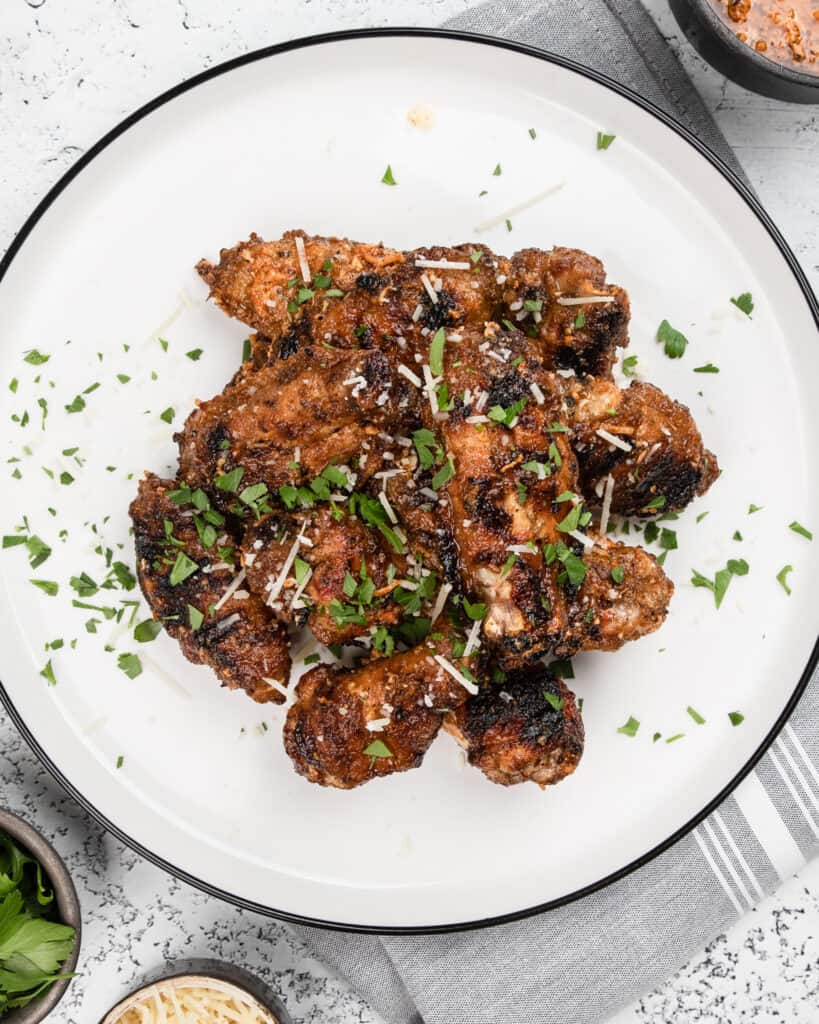 Parmesan garlic wings