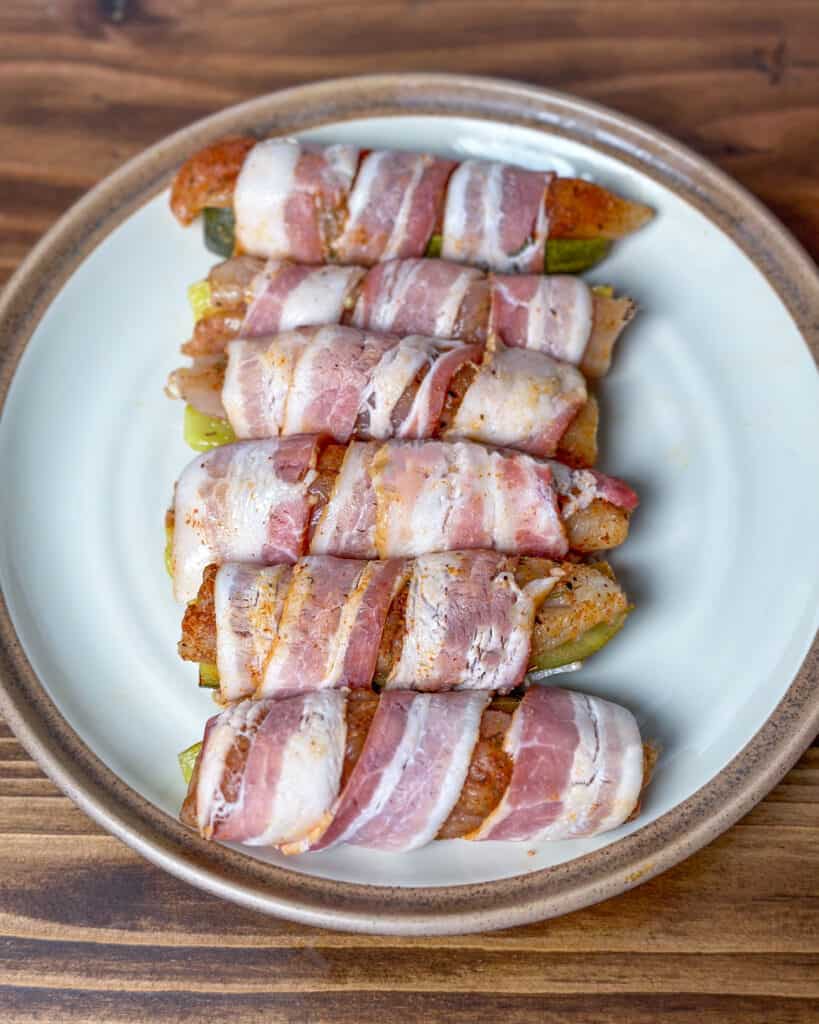Bacon wrapped Nashville Hot chicken 
