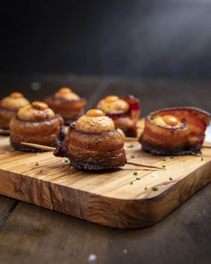 Breakfast pig shots