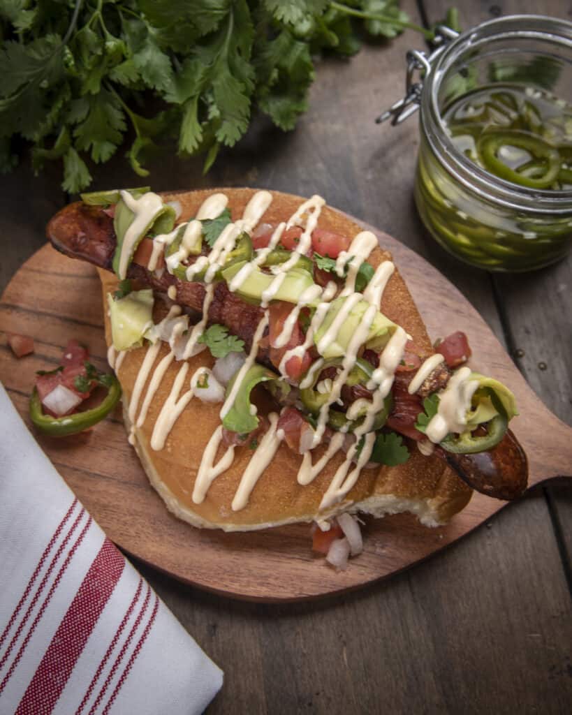 Sonoran hot dog 