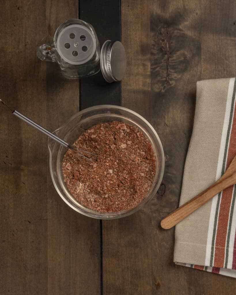 Homemade smoked chicken rub