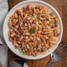 Easy Homemade Pasta Salad (Classic version)-image