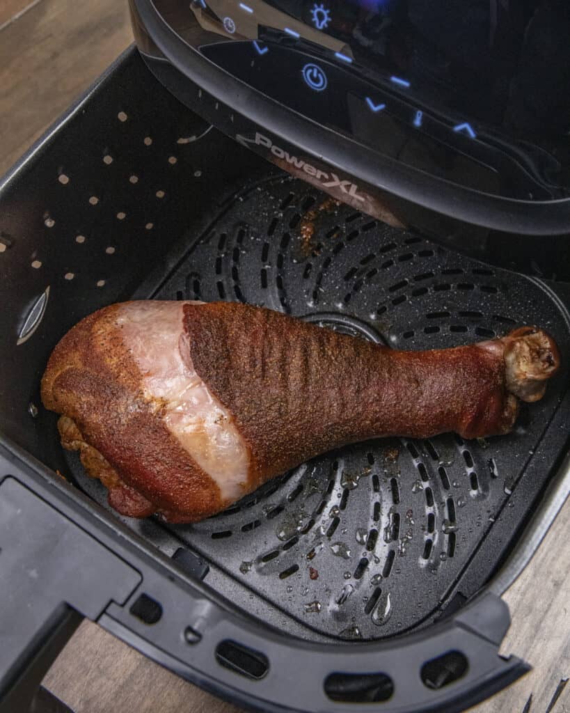 Air fried turkey leg 