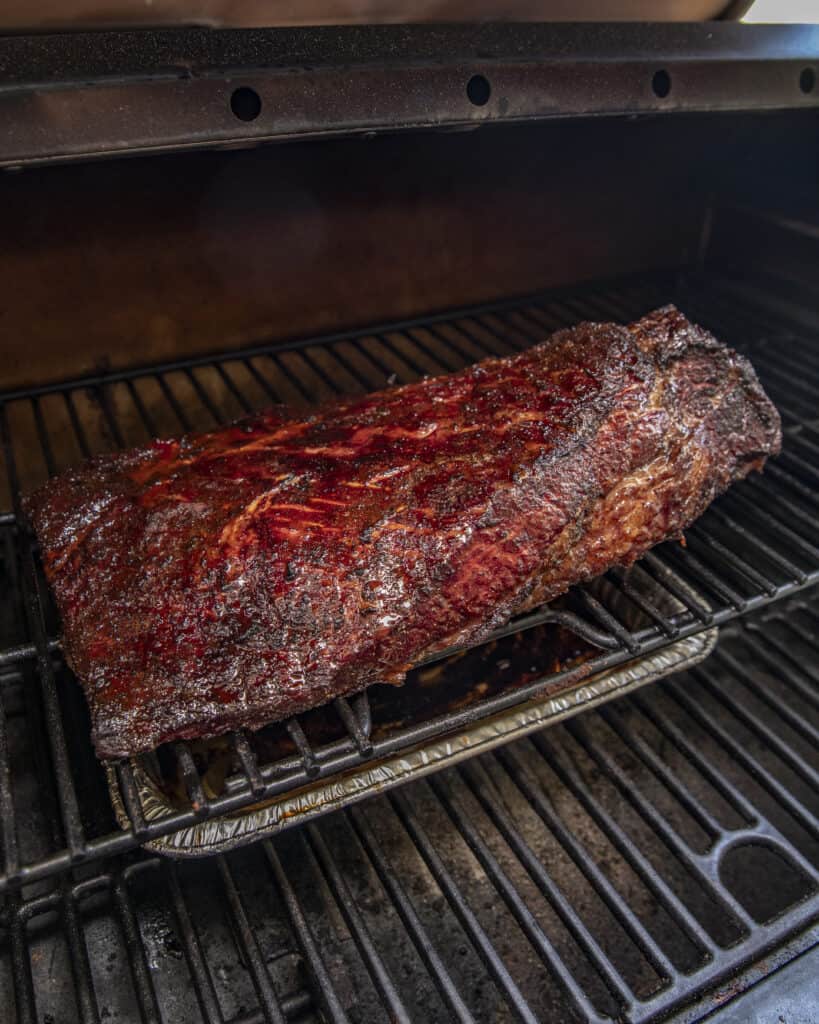 Smoking a 15 pound brisket 