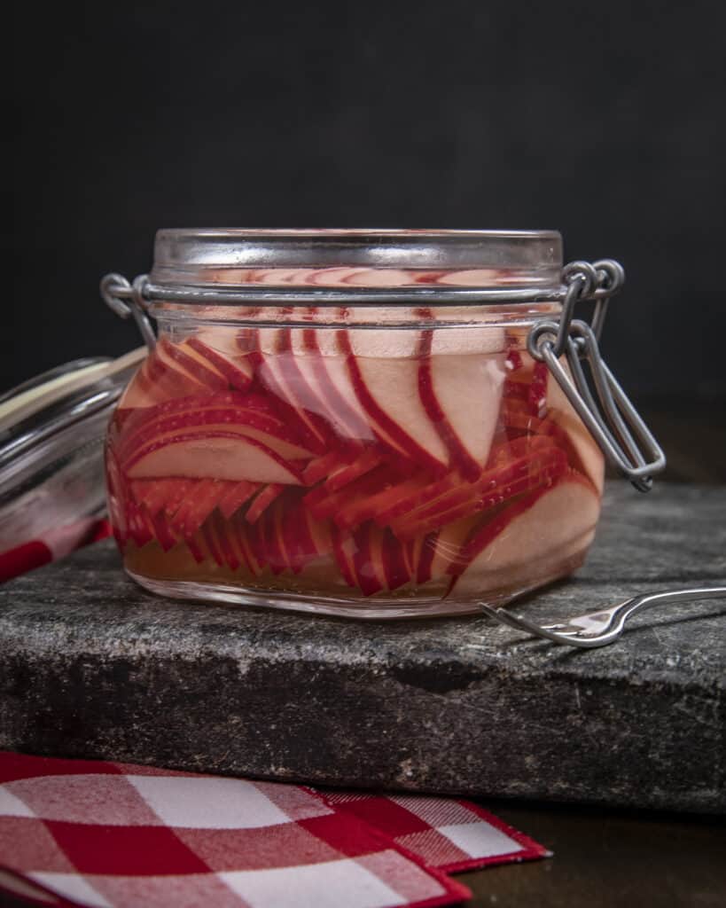 Pickled apples