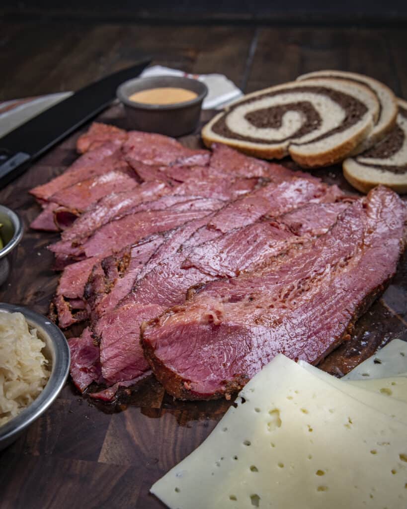 Sliced pastrami