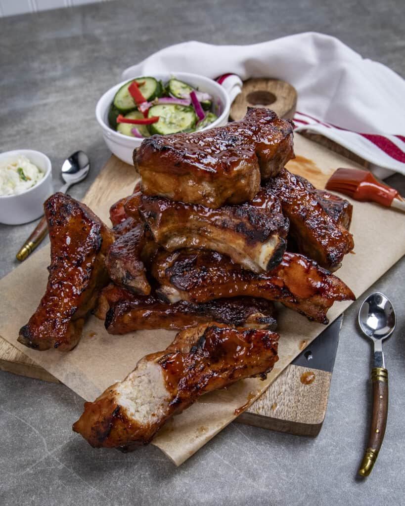 Oven baked ribs
