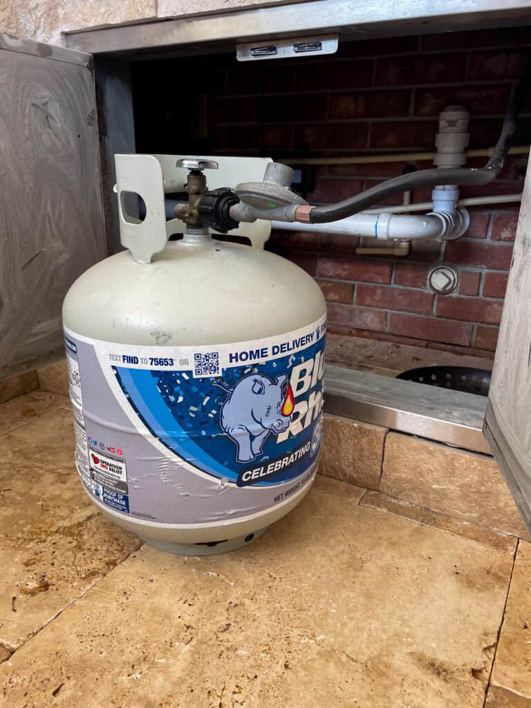 Propane tank