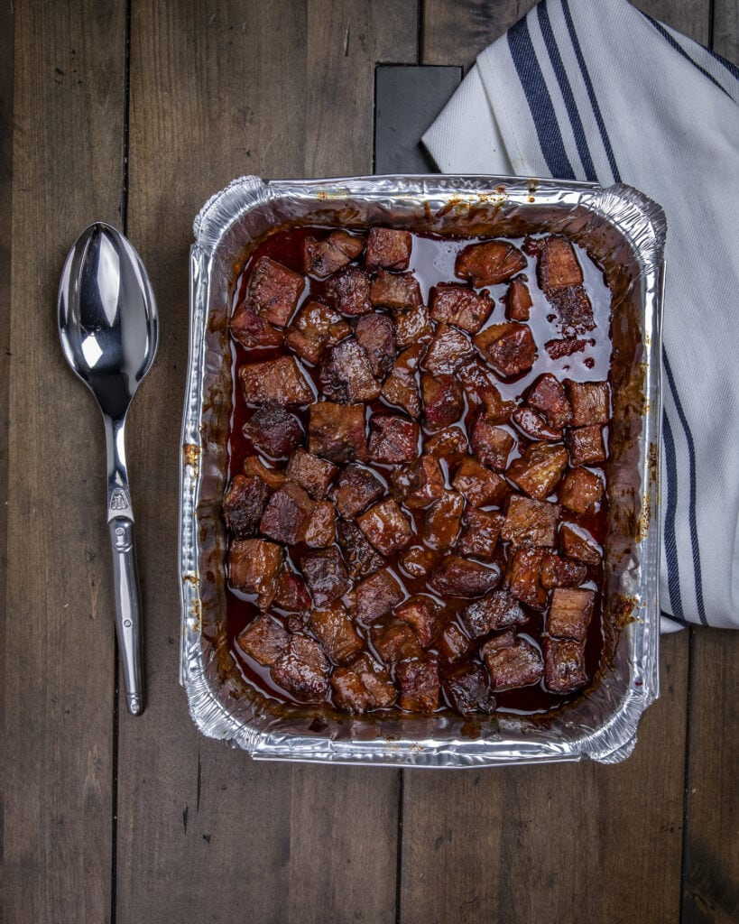 Chuck roast burnt ends