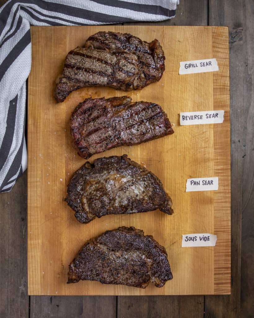 Steak 4 ways