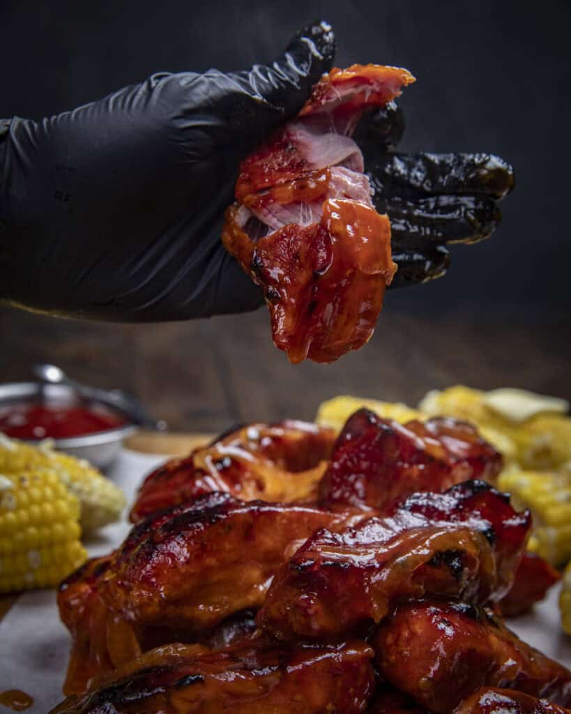 Smoked country style ribs