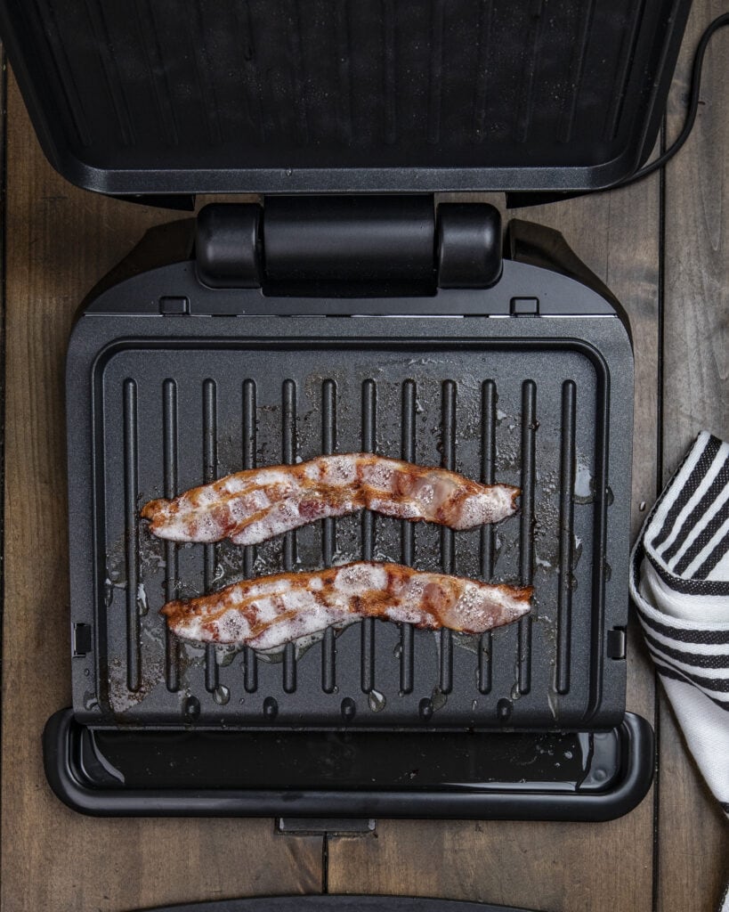 Bacon on a George Foreman grill 