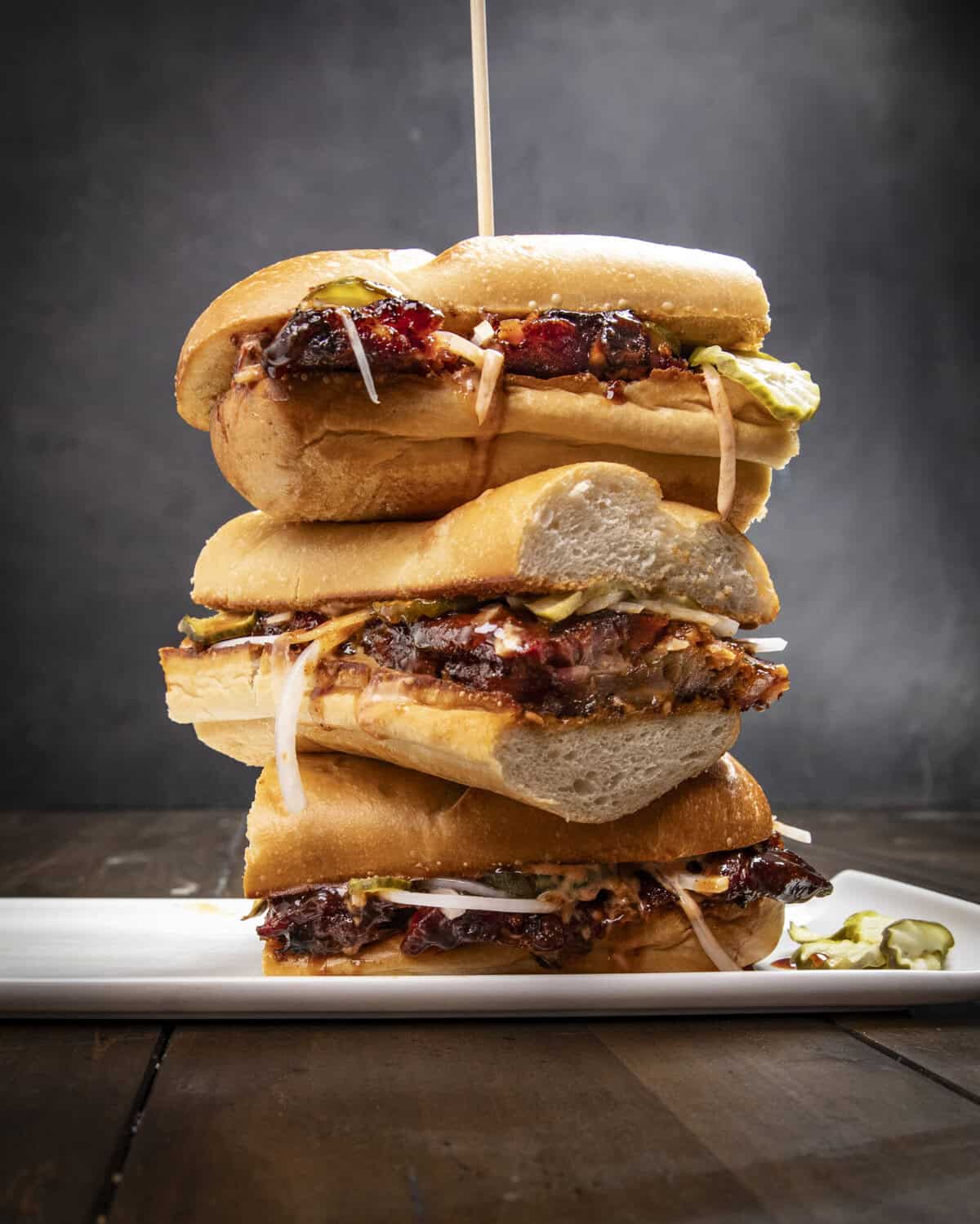 Smoked Rib Sandwich (Like McDonald's)